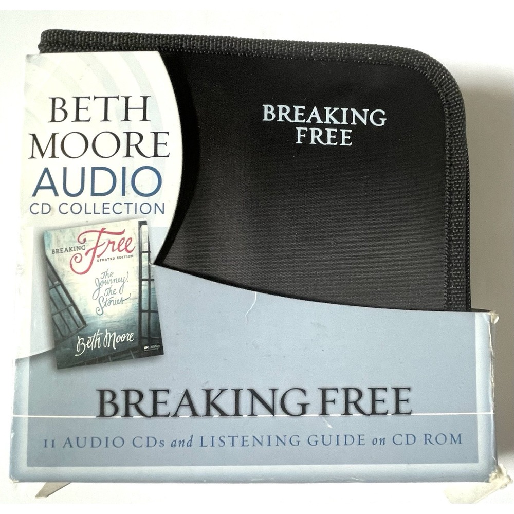 Beth Moore Breaking Free 11 Audio On CD ROM W/ Case Christian Spiritual Lifeway